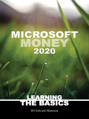 cover image of Microsoft Money 2020